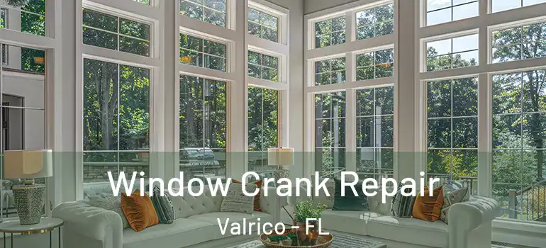  Window Crank Repair Valrico - FL
